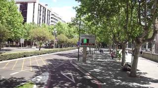 Un paseo en el Bus Turístico de Valladolid. Paseo de Zorrilla