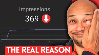 WHY Youtube Impressions Suddenly Dropped & How To Fix It