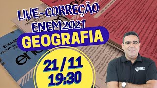 ENEM 2021!! CORREÇÃO DA PROVA DE GEOGRAFIA