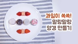 은쌤의 강아지 수제간식 만들기 - 말랑말랑 양갱 만들기