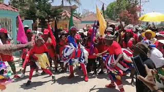 Gaga de Bayaguana baila en el municipio Quisqueya SPM