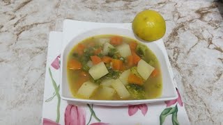 شوربة خضار | طبق مغذي ولذيذ