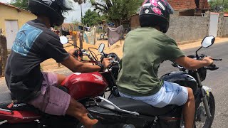 FUI BUSCAR AS PEÇAS NOVAS DA MINHA MOTO & VEJA O QUE ACONTECEU !!