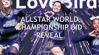 December 5, 2023 - Allstar World Championship Bid Reveal