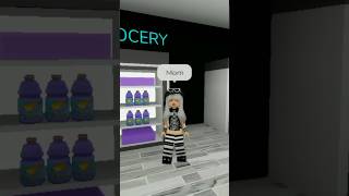 Pov: you ask your mom to buy your fav drink #youtubeshort #roblox #brookhaven #robloxedit #shorts