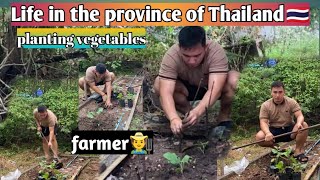 A farmer and a Province Teacher in Thailand🇹🇭