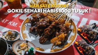 GOKIL SEHARI 1000 TUSUK ! BARU BUKA SATE KOCOR KNI LANGSUNG RAME !