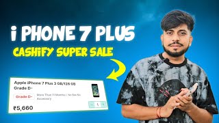 I phone 7 plus Order details from cashify super sale 3/128 under 5k #iphone7plus