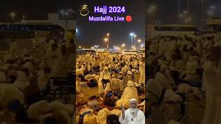 Muzdalifa Hajj 2024 Live 🔴🕋 #hajj #viral #shorts