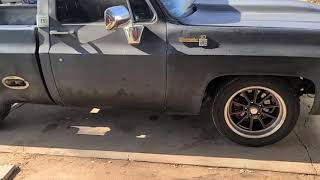 78 C10 bagged airlift 3P 4.8 turbo LS swap walkaround