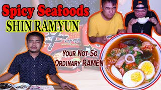 SPICY SEAFOOD RAMEN USING SHIN RAMYUN - The Chef Professor