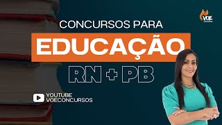 Concursos da educação RN e PB: Didática