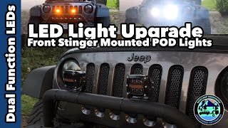 Stinger LED Light Install. #JEEP, #jeepwrangler