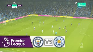 Man City vs Leicester City - Premier League 2021/22 | PES 2021 Realism Mod Prediction