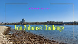 Von-Zuhause-Challenge: Von Rodenkirchen über den Kölnpfad zum Weißer Rheinbogen #wanderblog #wandern