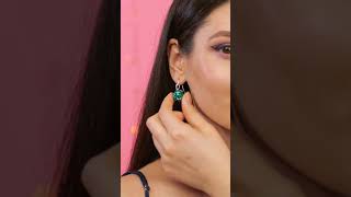 Easy way to make Ear ring 😋😋|| instagram reels #shorts #youtube #jewellery