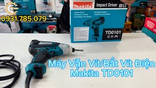 Máy Vặn Vít Điện Cầm Tay Makita TD0101| Electric Impact Driver| Công Cụ Máy Móc