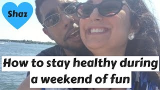 How to Stay Healthy During a Weekend of Fun | Mandarin, J Cole Concert and Soca Boat Cruise