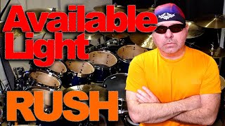 Available Light - RUSH - Drums!