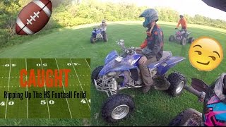 Summer Trail Ride Part 3 | Ripping Up High School Football Feild