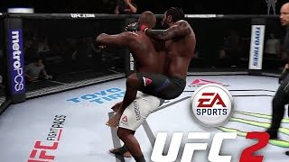 I Got Choked OUT! Created Fighters War  ☆EA Sport UFC 2☆