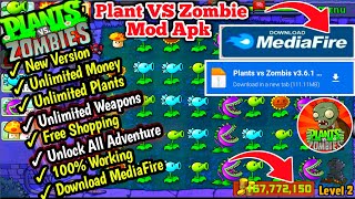 Plants vs Zombies Fusion Edition V3.6.1 Mod Menu Apk 2024 | God Mode Unlimited Sun & Unlimited Money