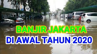 Banjir jakarta 2020 Kelapa gading