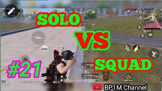 Solo Vs Squad Trying 5 Finger Claw | PUBG Mobile Indonesia