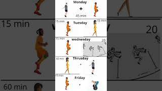 Fast Weight Loss Workout Plan | 5 day weight loss exercise | #shorts