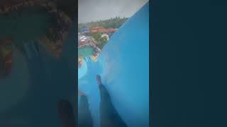 Sunway Water Park Big Slide Pani wala dance 🪩🩰 #like #vlog #minivlog #waterpark #shortvideo