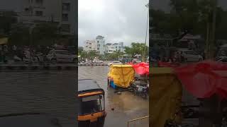 Rain Scene Smart City Surat ❤️ #trendingshorts #rain #travel