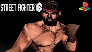 Street Fighter 6 PS1 Demake