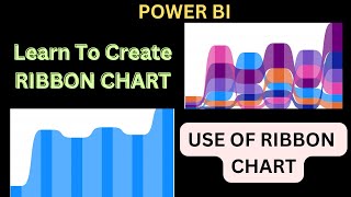 Ribbon Chart  Power BI - By Knowledge Point | Power Bi Tutorial For Beginners