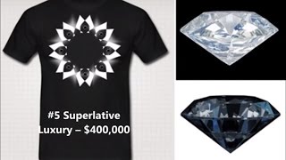 Top 5 most expensive t-shirts in the world- believe it or not