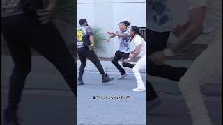 Punching THUGS Out ⚠️ Goes Wrong #shorts