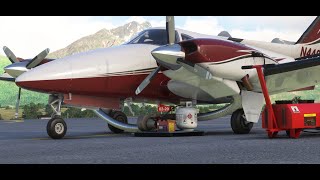 Beechcraft Grand DUKE (Piston) | BlackSquare | Vol complet | MSFS