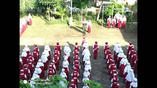 Upacara Bendera dan Latihan Baris Berbaris SDIT Robbani Singosari Bersama Bapak Wakil Koramil