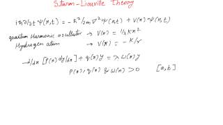 Sturm Liouville Theory