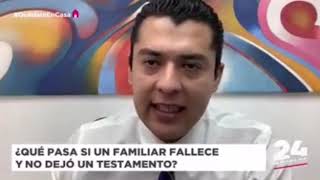 ¿Quiénes son los herederos a falta de testamento?