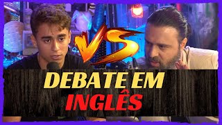 NIKOLAS FERREIRA NANDO MOURA DEBATE EM INGLÊS