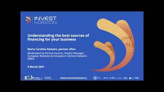 Webinar | Understand the best sources of financing according to your business stage