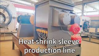 Heat shrink sleeve adhesive coating making machine