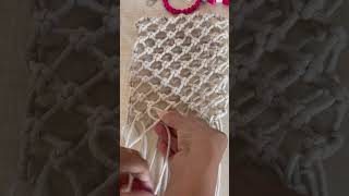 Macrame node tutorial #macrame #macrametutorial #macramepurse #macramecreation #navratrispecial