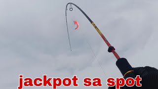 jackpot sa spot na to use CAPUNG 622 | Shore casting | #fishingadventure  Philippines CFE_26