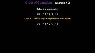 Order of Operations - Konst Math