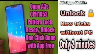 Hard Reset Oppo A3s Cph1909Remove Screen Lock Without Box2022