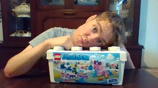 Lachie builds Lego Unikitty