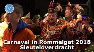 Sleuteloverdracht - Carnaval in Rommelgat 2018