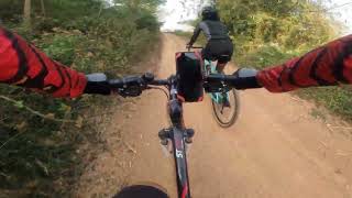 GoPro 10 cycling down the hill