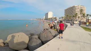 trailer POV en patines bulevar